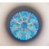 Prsteň s diamantom 0,26 ct z bieleho zlata Wave