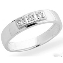 Dámsky prsteň biele zlato  Kasandra JM154