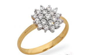 Dámsky prsteň žlté zlato Deana JM85