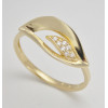 Dámsky prsteň žlté zlato Neva JM1801