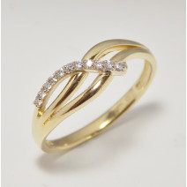 Dámsky prsteň žlté zlato Tatum JM381