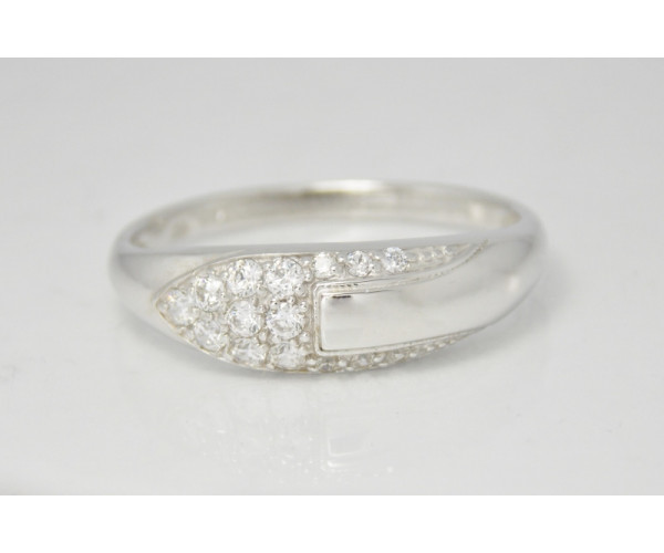 Dámsky prsteň biele zlato Kora JM299
