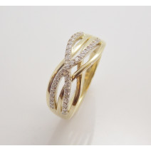 Dámsky prsteň žlté zlato Teresia JM384