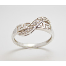 Dámsky prsteň biele zlato Olympia JM287