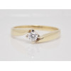 Prsteň s diamantom 0,19 ct zo žltého zlata Andromeda 