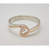 Prsteň s diamantom 0,11 ct Small Heart WR