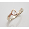 Prsteň s diamantom 0,11 ct Small Heart WR