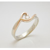 Prsteň s diamantom 0,11 ct Small Heart WR