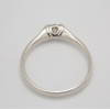 Prsteň s diamantom 0,20 ct z bieleho zlata Secret Hearts