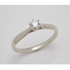 Prsteň s diamantom 0,185 ct  z bieleho zlata Avion H&A