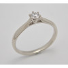 Prsteň s diamantom 0,185 ct  z bieleho zlata Avion H&A