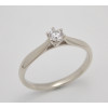 Prsteň s diamantom 0,185 ct  z bieleho zlata Avion H&A