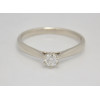 Prsteň s diamantom 0,185 ct  z bieleho zlata Avion H&A