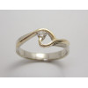 Prsteň s diamantom 0,13 ct  Small Heart WY