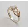 Prsteň s diamantom GIA 0,34 ct Sunset 