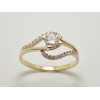 Prsteň s diamantom GIA 0,40 ct Contessa