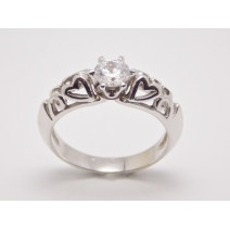 Prsteň s diamantom GIA 0,44 ct Touch Of Hearts