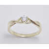 Prsteň s diamantom 0,185 ct Paradise