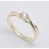 Prsteň s diamantom 0,185 ct Paradise