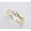 Prsteň s diamantom 0,185 ct Paradise