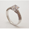 Prsteň s diamantom GIA 0,70 ct Luna