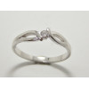 Prsteň s diamantom 0,085 ct z bieleho zlata 0,085 ct Willow