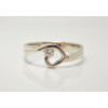 Prsteň s diamantom 0,14 ct Small Heart W