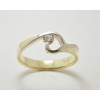 Prsteň s diamantom 0,14 ct Small Heart YW