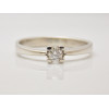 Prsteň s diamantom 0,18 ct z bieleho zlata Promise