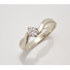 Prsteň s diamantom 0,19 ct z bieleho zlata Melody Prsteň s diamantom 0,19 ct z bieleho zlata Melody