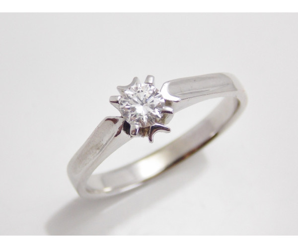 Prsteň s diamantom 0,25 ct z bieleho zlata Star Prsteň s diamantom 0,25 ct z bieleho zlata Star