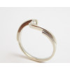 Prsteň s diamantom 0,08 ct z bieleho zlata Softly wave Prsteň s diamantom 0,08 ct z bieleho zlata Softly wave