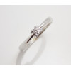 Prsteň s diamantom 0,12 ct z bieleho zlata Aimer Prsteň s diamantom 0,12 ct z bieleho zlata Aimer