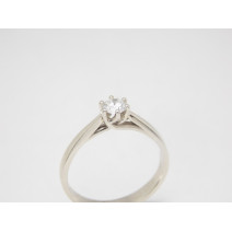 Zásnubný prsteň s diamantom 0,21ct Elit