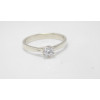 Zásnubný prsteň s diamantom 0,21ct Elit
