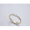Dámsky prsteň s diamantami Diamond line