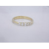 Dámsky prsteň s diamantami Diamond line