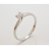 Zásnubný prsteň biele zlato Felicity  DF1854
