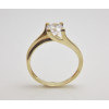 Zásnubný prsteň žlté zlato Chanel DF2530
