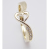 Zásnubný prsteň žlté zlato Live